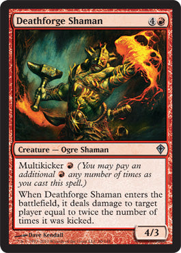Deathforge Shaman (Worldwake) Near Mint Foil