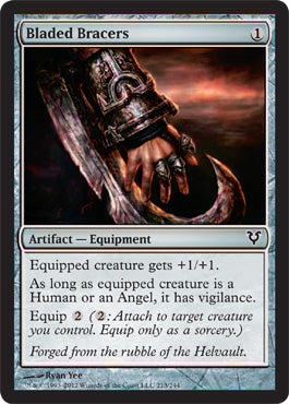 Bladed Bracers (Avacyn Restored) Near Mint Foil