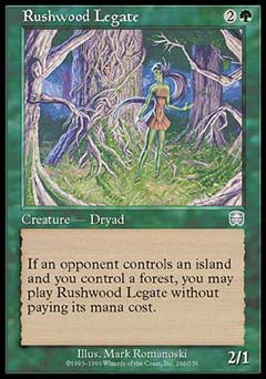 Rushwood Legate (Mercadian Masques) Near Mint