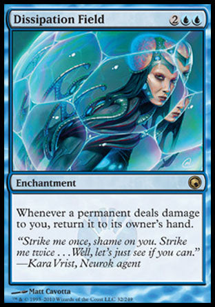 Dissipation Field (Scars of Mirrodin) Light Play