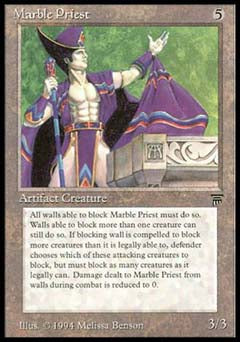 Marble Priest (Legends) Near Mint