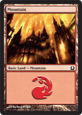 Mountain (269) (Return to Ravnica) Near Mint Foil
