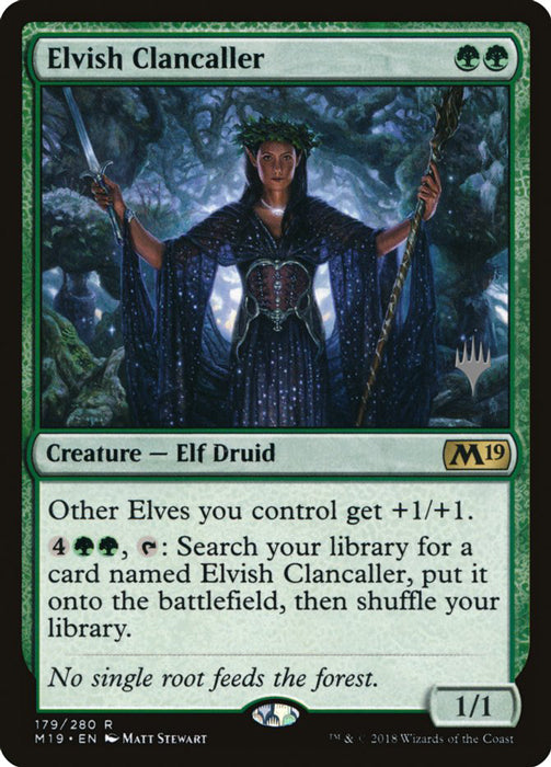 Elvish Clancaller (Promo Pack) Near Mint