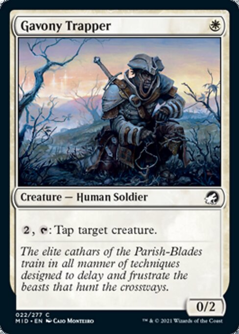 Gavony Trapper (Innistrad: Midnight Hunt) Near Mint