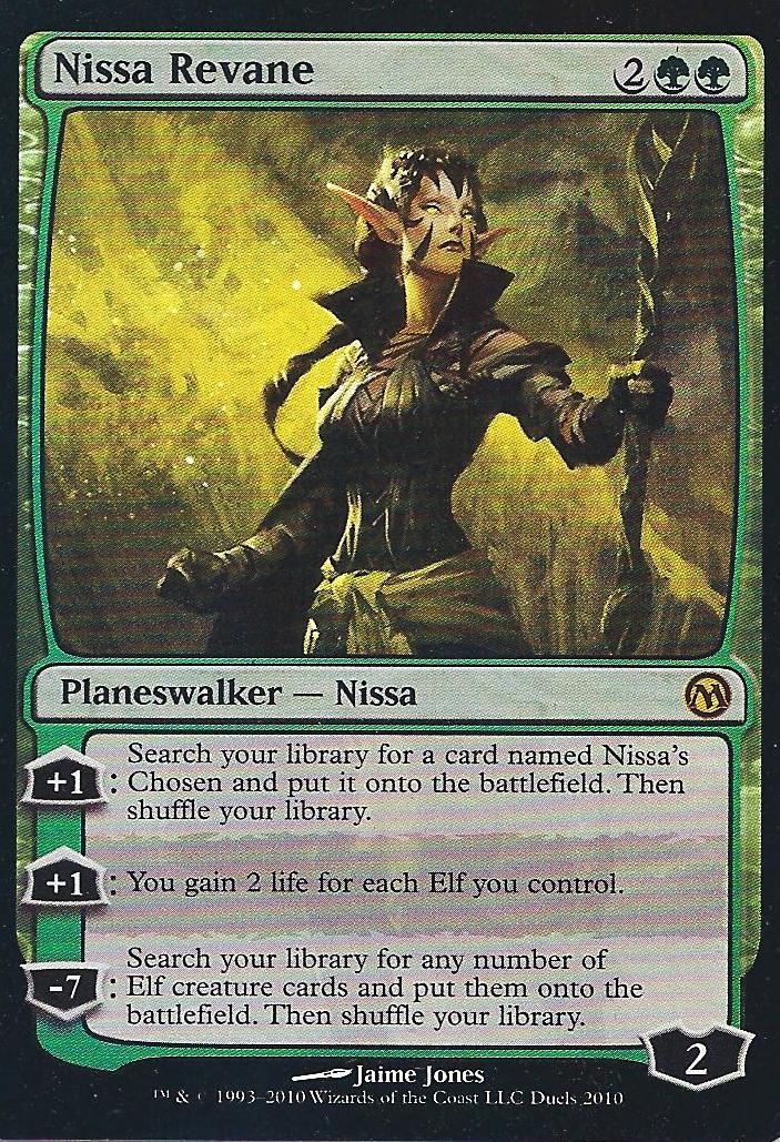 Nissa Revane (Duels of the Planeswalkers - PC) (Promotional Cards) Near Mint Foil