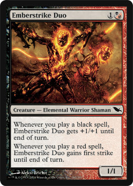 Emberstrike Duo (Shadowmoor) Near Mint Foil