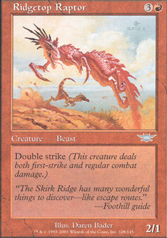 Ridgetop Raptor (Legions) Near Mint Foil