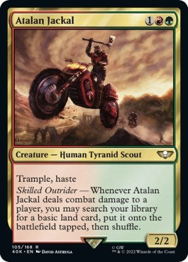 Atalan Jackal (Surge Foil) (Universes Beyond: Warhammer 40K) Near Mint
