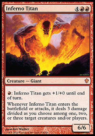 Inferno Titan (Commander 2013 Edition) Near Mint