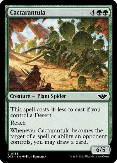 Cactarantula (Outlaws of Thunder Junction) Near Mint