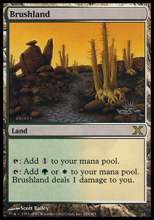 Brushland (10th Edition) Light Play