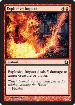 Explosive Impact (Return to Ravnica) Near Mint
