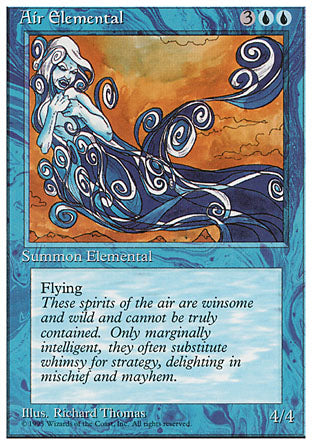 Air Elemental (4th Edition) Good