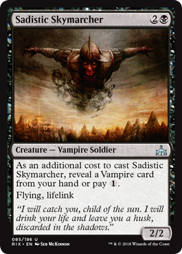 Sadistic Skymarcher (Rivals of Ixalan) Near Mint