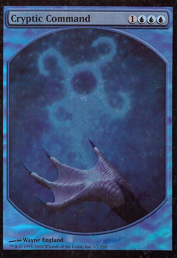 Cryptic Command (Textless) (Promotional Cards) Near Mint Foil