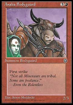 Anaba Bodyguard (1) (Homelands) Near Mint Spanish