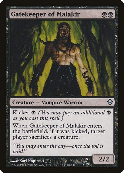 Gatekeeper of Malakir (Zendikar) Near Mint