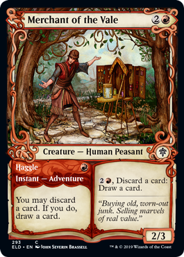 Merchant of the Vale (Showcase) (Throne of Eldraine) Near Mint Foil