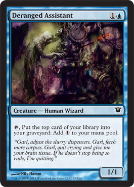 Deranged Assistant (Innistrad) Near Mint Foil