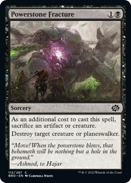 Powerstone Fracture (The Brothers' War) Near Mint