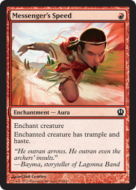 Messenger's Speed (Theros) Near Mint Foil