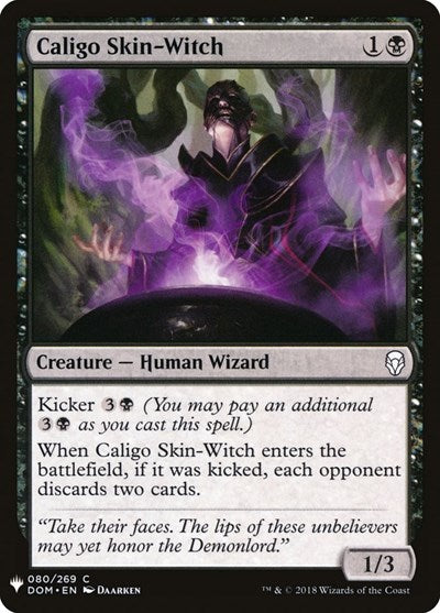 Caligo Skin-Witch (Mystery Booster) Near Mint