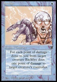 Backfire (Legends) Near Mint