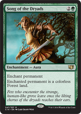 Song of the Dryads (Commander 2014 Edition) Near Mint
