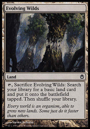 Evolving Wilds (Duel Decks: Ajani vs Nicol Bolas) Near Mint