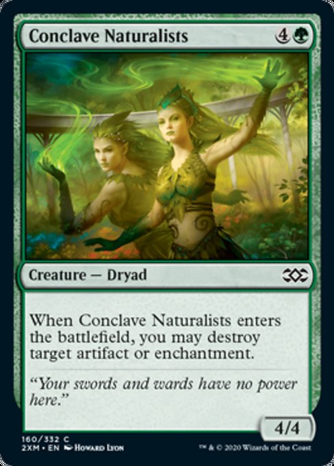 Conclave Naturalists (Double Masters) Near Mint Foil