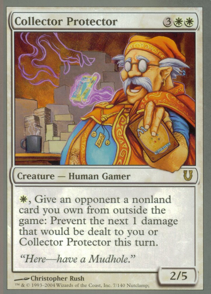 Collector Protector (Unhinged) Near Mint