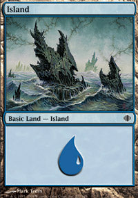 Island (237) (Shards of Alara) Light Play