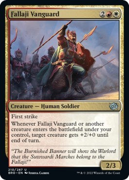 Fallaji Vanguard (The Brothers' War) Near Mint