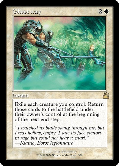 Ghostway (Retro Frame) (Ravnica Remastered) Near Mint