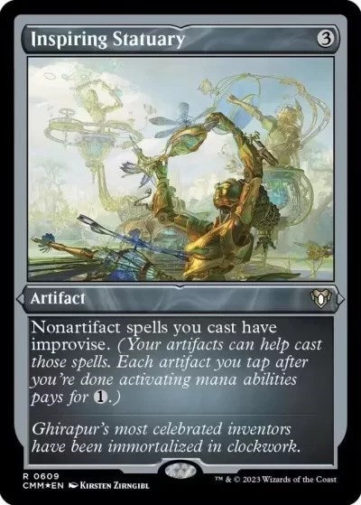 Inspiring Statuary (Foil Etched) (Commander Masters) Near Mint