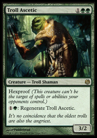 Troll Ascetic (Duel Decks: Heroes vs Monsters) Near Mint