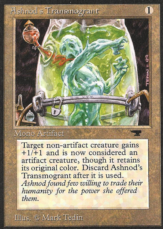 Ashnod's Transmogrant (Antiquities) Light Play