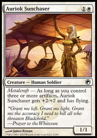 Auriok Sunchaser (Scars of Mirrodin) Near Mint Foil