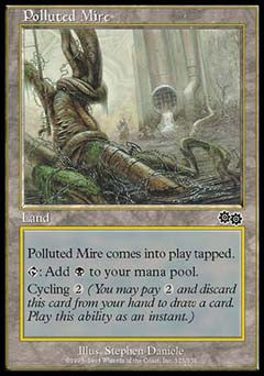Polluted Mire (Urza's Saga) Near Mint