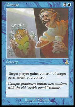 Donate (Urza's Destiny) Near Mint Foil