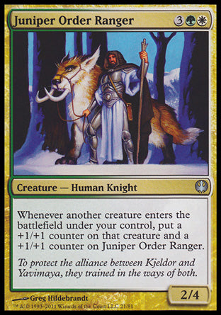 Juniper Order Ranger (Duel Decks: Knights vs Dragons) Near Mint