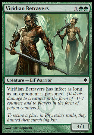 Viridian Betrayers (New Phyrexia) Near Mint