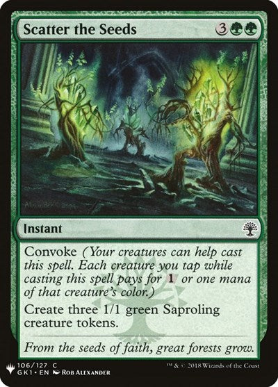 Scatter the Seeds (Mystery Booster) Near Mint
