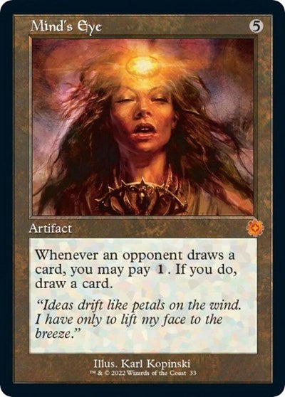 Mind's Eye (The Brothers' War: Retro Frame Artifacts) Near Mint