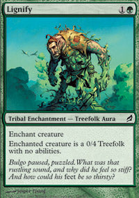 Lignify (Lorwyn) Near Mint Foil
