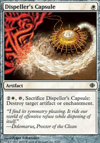 Dispeller's Capsule (Shards of Alara) Light Play Foil