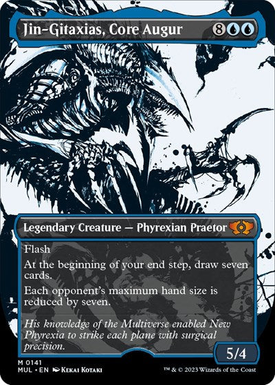 Jin-Gitaxias, Core Augur (Halo Foil) (March of the Machine: Multiverse Legends) Near Mint
