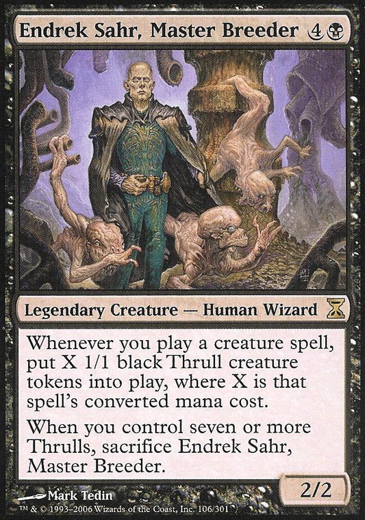 Endrek Sahr, Master Breeder (Time Spiral) Near Mint Japanese