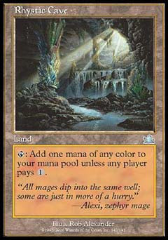 Rhystic Cave (Prophecy) Near Mint Chinese