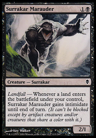 Surrakar Marauder (Zendikar) Near Mint Foil